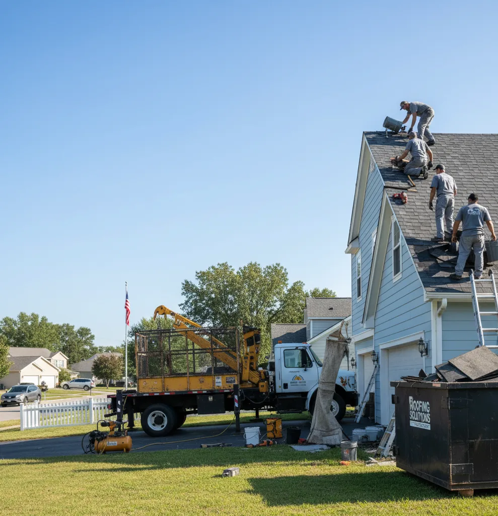 Flat Roof Repair in Elwood, IL
